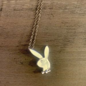 Playboy Bunny Silver Necklace